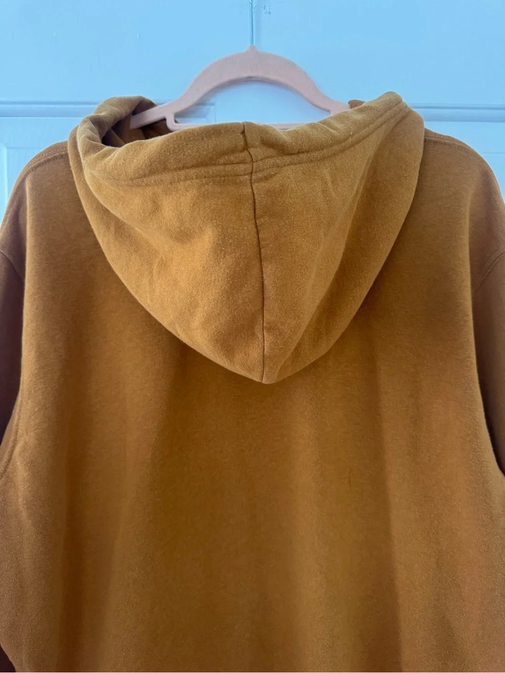 The North Face Men’s Pullover Hoodie in Mustard Color